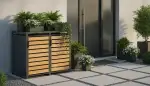 Mülltonnenbox 2er: Stilvoll und praktisch