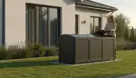 Pulverbeschichtete Mülltonnenboxen: Eleganz und Schutz