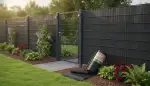 Robuste Eleganz: Stabmattenzaun Komplettsets