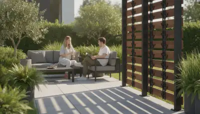 Clever planen: Lamellen-Sichtschutz im Garten