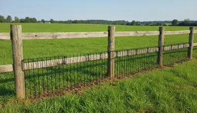 Effektiver Untergrabschutz für Metallzäune