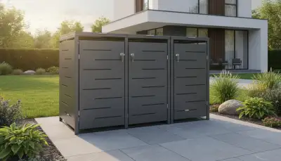 Perfekte Ordnung: Mülltonnenbox 3er Auswahl