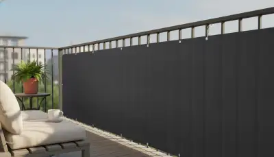 Schilfmatten für den Balkon: Natürlicher Charme