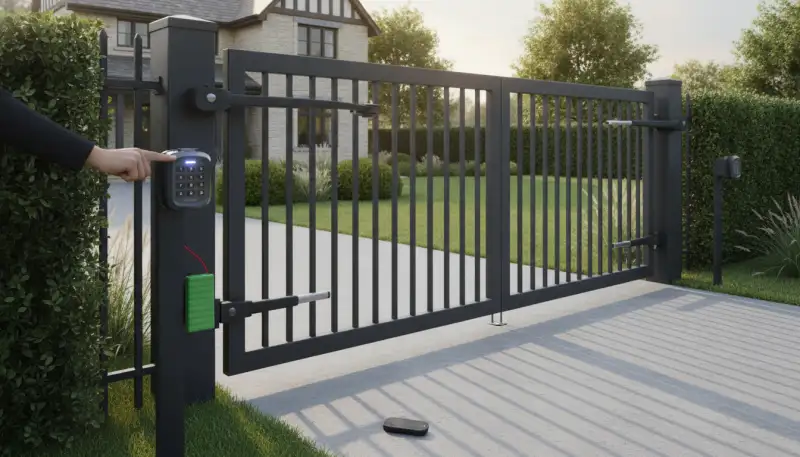 Doppelflügeltor elektrisch: Komfort am Eingang