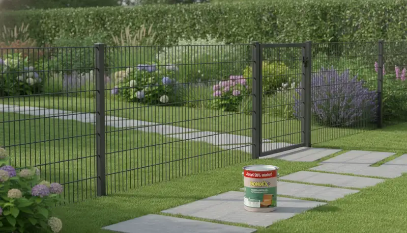 Einstabmattenzaun: Robust und Preiswert