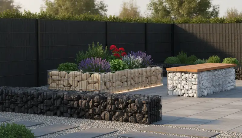 Gabionen: Kreative Gartengestaltung