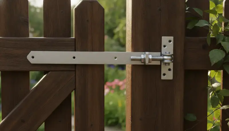 Stabilität und Anpassungsfähigkeit: Warum dieses M16-Gartentorscharnier mit 495-550 mm Länge überzeugt