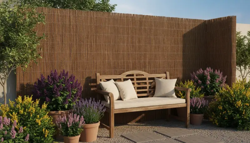 Weidenmatten: Natürlicher Sichtschutz für Ihren Garten